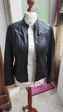 Manguun damen lederjacke gebraucht kaufen  München