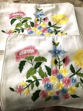 Vtg two crewel for sale  Oakhurst
