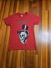 Camiseta Vintage Ed Hardy Christian Audigier Design de Caveira Vermelha Ed Hardy Tamanho P Y2k comprar usado  Enviando para Brazil