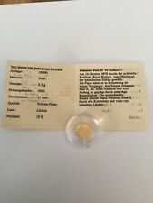 Medaille gold liberia gebraucht kaufen  Essenbach