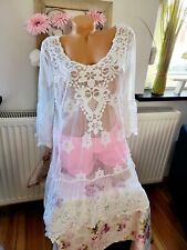 Vintage spitzen longbluse gebraucht kaufen  Plessa