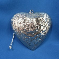 Large silvertone etched for sale  Littleton