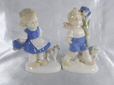 Paire figurine garçon d'occasion  Saint-Calais