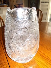 cut vase huge crystal glass for sale cut vase huge crystal glass for sale Spring Valley