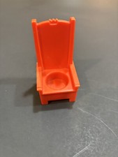 Vintage Fisher Price Alto Vermelho Trono Real do Castelo #993 comprar usado  Enviando para Brazil