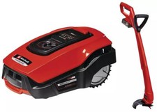 Robot koszący Einhell Power X-Change - 18 V, 2,5 Ah 500 m2 z bezpłatną ramą trawnikową na sprzedaż  Wysyłka do Poland