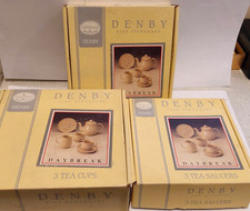 Denby daybreak cups for sale  FAKENHAM
