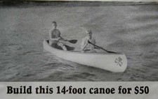 Canoe simple plywood for sale  Diamond Point