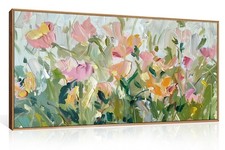 Floral framed canvas for sale  Salem