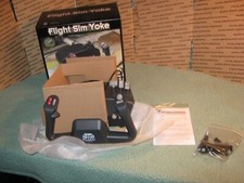Flight simulator yoke for sale  Media