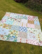 Vintage patchwork bedcover for sale  TRURO