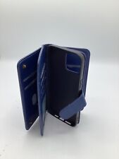 Usado, Carteira de couro sintético capa de celular para celular medindo 6 1/2 “x 3” azul comprar usado  Enviando para Brazil