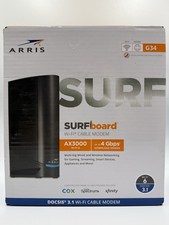 ARRIS (G34) - Combo de router módem por cable - Rápido DOCSIS 3.1 Gigabit WiFi 6 (AX3000) segunda mano  Embacar hacia Mexico