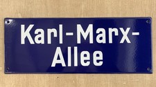 Emaille straßenschild karl gebraucht kaufen  Erfurt