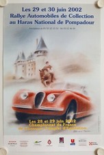 Affiche rallye automobile d'occasion  La Courtine