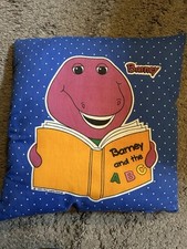 Barney throw pillow for sale  Newton Falls