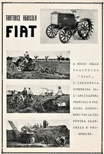 Pubblicita 1918 trattrice usato  Biella