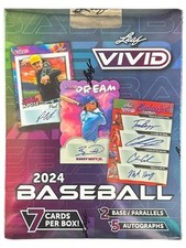 Caixa de hobby de beisebol 2024 Leaf Vivid comprar usado  Enviando para Brazil