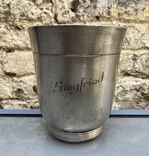 Timbale christofle plaqué d'occasion  Hesdin