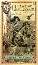 2025 oklahoma goldback for sale  Western Springs