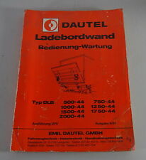 Betriebsanleitung dautel ladeb gebraucht kaufen  Jever