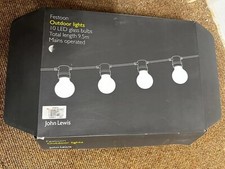 Outdoor lights festoon for sale  DUKINFIELD