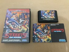 Streets Of Rage Sega Mega Drive CIB versão in a box Pal envio rápido no dia seguinte comprar usado  Enviando para Brazil