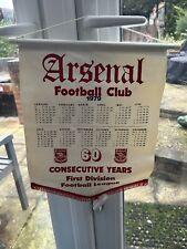 Vintage arsenal consecutive for sale  GRAYS