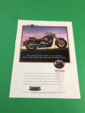 1996 1997 KAWASAKI VULCAN 1500 CLÁSSICO ANÚNCIO IMPRESSO ORIGINAL ANÚNCIO IMPRESSO comprar usado  Enviando para Brazil