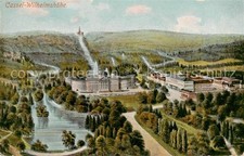 Wilhelmshoehe kassel panorama usato  Spedire a Italy
