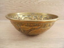 Hammered brass bowl for sale  MARKET DRAYTON