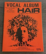 Livro de partituras vintage - Álbum vocal de cabelo comprar usado  Enviando para Brazil
