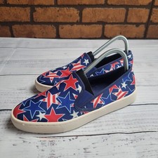 Tênis Feminino Loudmouth Vienna Lona Tamanho 9 M Vermelho Branco Azul Estrelas comprar usado  Enviando para Brazil