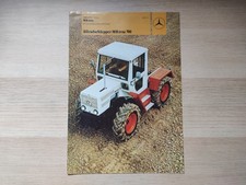 Używany, 1978 Mercedes-Benz MB-trac 700 Ciągnik na cztery koła [DE] - broszura / deplint na sprzedaż  PL
