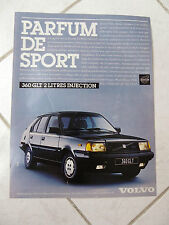 Volvo 360 GLT 2 Liter 1985 Werbung Presse Anzeige Werbeanzeige comprar usado  Enviando para Brazil