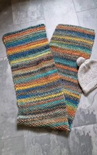 Strickschal regenbogen grobstr gebraucht kaufen  Mönchengladbach