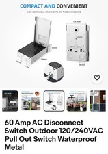 amp ac 60 disconnect for sale  Hallandale