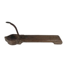 Ralador de coco antigo esculpido em madeira dos anos 1800 decoração de cozinha rústica fazenda RARO comprar usado  Enviando para Brazil