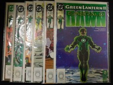 Usado, CONJUNTO COMPLETO DE QUADRINHOS LANTERNA VERDE ESMERALDA AMANHECER 1-6 DC 1ª IMPRESSÃO JONES 1989 MUITO BOM ESTADO+ comprar usado  Enviando para Brazil