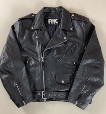 Vintage leather biker for sale  ROYSTON
