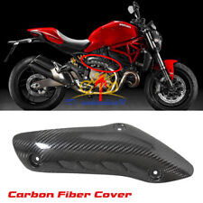 Protetores de tubo de escape da motocicleta para Ducati Monster 1200 Heat Shield Cover Carbon comprar usado  Enviando para Brazil