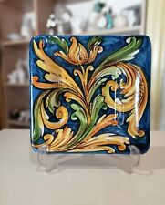 Piatto quadrato ceramica usato  Vizzini