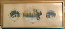 Vtg framed winter for sale  Sioux Falls