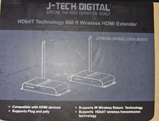 2x transmissor HDMI sem fio J-Tech Digital 1X2 + receptor modelo JTECH-WEX-200M, usado comprar usado 2x transmissor HDMI sem fio J-Tech Digital 1X2 + receptor modelo JTECH-WEX-200M, usado comprar usado  Enviando para Brazil
