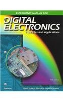 Digital Electronics: Principles and Applications, Experiments Manual segunda mano  Embacar hacia Mexico
