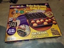 Assadeira Bake Pop Cake Pops usa qualquer mistura de bolo e acessórios como visto na TV comprar usado  Enviando para Brazil