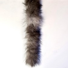 Silberfuchs pelz kapuze gebraucht kaufen  Essen