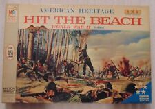 1965 Milton Bradley American Heritage Hit the Beach Segunda Guerra Mundial jogo de tabuleiro 19 comprar usado  Enviando para Brazil