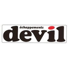 Devil échappements sticker d'occasion  Concarneau