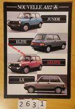 Lancia autobianchi a112 d'occasion  Meyzieu